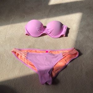 Victoria secret bikini, bottoms are a medium